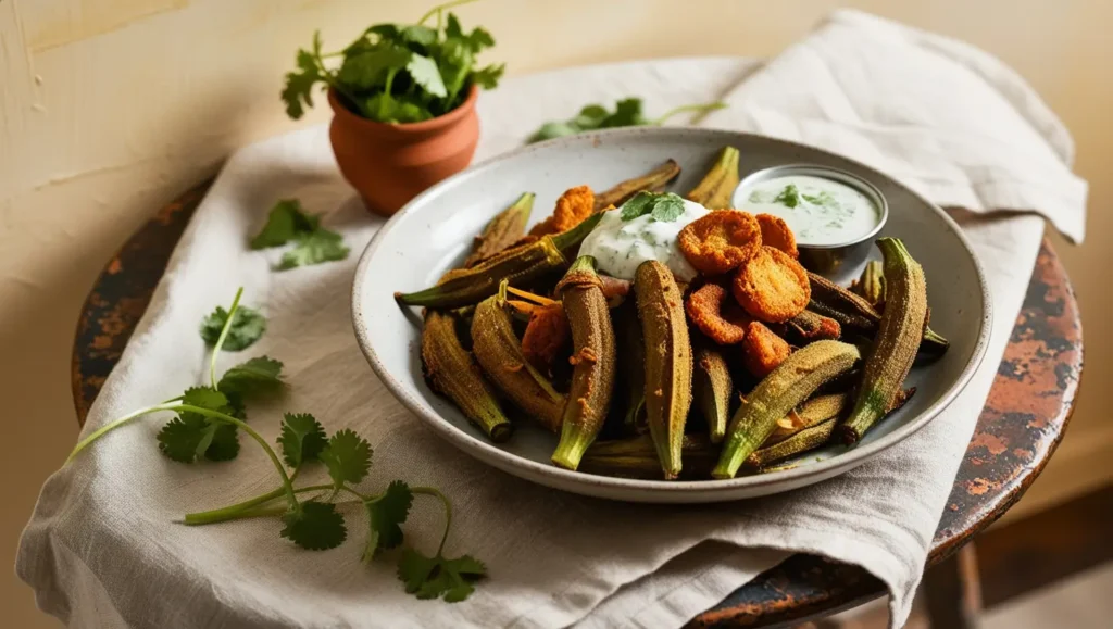 क्रिस्पी भिंडी बनाने की विधि। Crispy Bhindi Recipe in Hindi